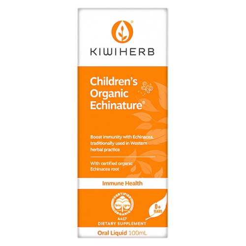 Kiwiherb天然有机紫锥菊儿童糖浆100ml Kiwiherb天然有机紫锥菊儿童糖浆100ml
